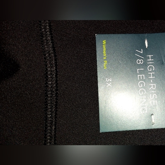 Tek gear 7/8 black leggings high rise - Picture 3 of 5